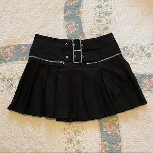 Lioness Craft Belted Mini Skirt
